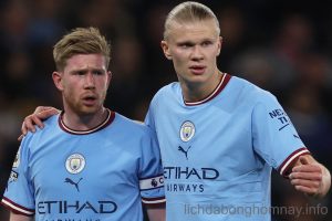 Haaland và Bruyne